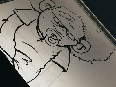 Lil' Buster - Shirt WIP 2 apparel cartoon concept illustration justforfun shirt