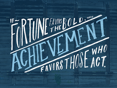 Acheivement Handlettering achievement hand lettering handletter handmade lettering micron type typography words