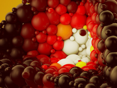 Octoboole 3d cinema 4d everyday