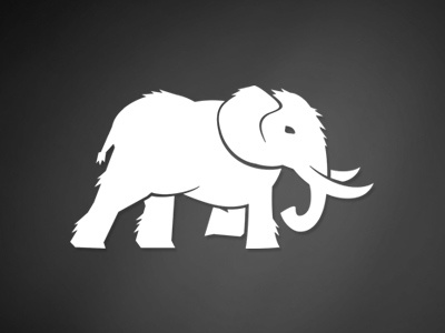 Blue Mammoth Logo - WIP elephant logo mammoth wip