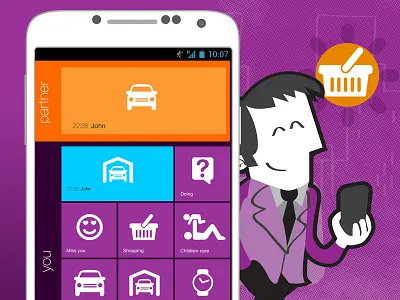 Jelou App app icon illustration jelou