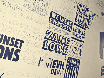 Boardmasters Typography Wall design exhibition exhibition design festival mural sun surf type type wall typography typography wall