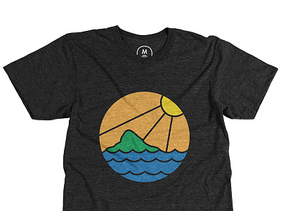 Mokolii cotton bureau hawaii kailua tshirt