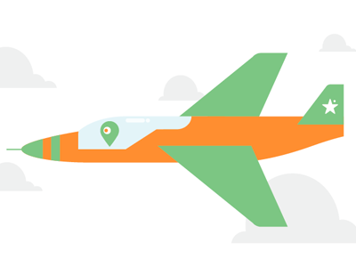 Mr. Marker cartodb flight fly illustrator mrmarker plane vizzuality