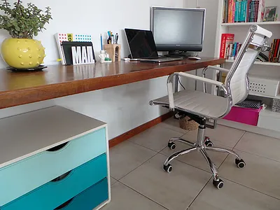 My workspace books chair colors desk macbook pro plant workspace