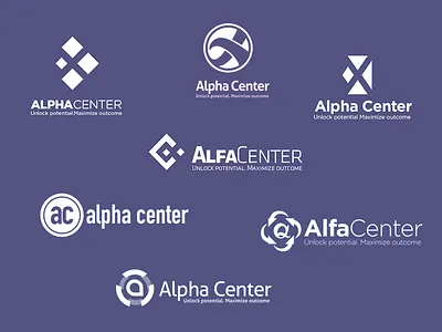 Alpha Logo logo logotype