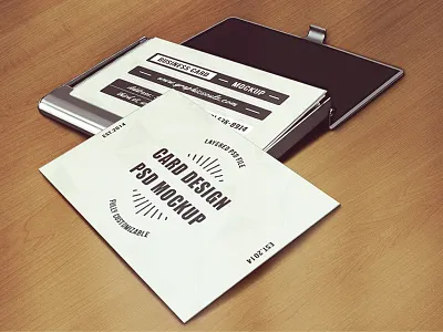 Business Card Mockup business card business card mockup card design mockup psd psd mockup wood