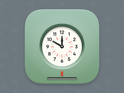 Timeclock icon