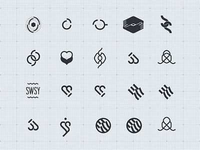 Brainstorming for a Logo Design exercise illustrator logo logo design