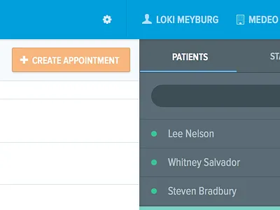 Medeo interface clip flat health health care medeo ui