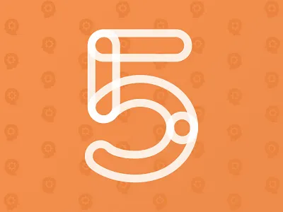 5 Senses 5 cogs five head head lettering mind opacity senses transparency