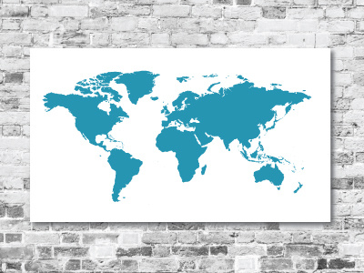 World Map bricks flat world map map world world map