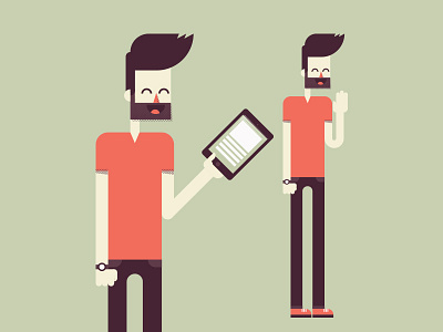 Character Design character character design geometry halftone illustration