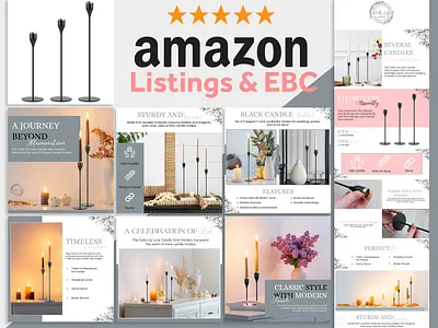 Amazon Product Listing Images | A+ Content brand design