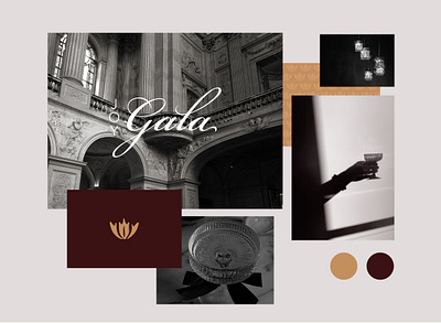 JOY Gala Mood board branding color graphic design illustration logo mood board texture typography