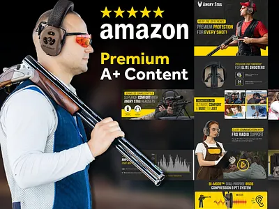 Amazon Product Premium A+ Content brand design