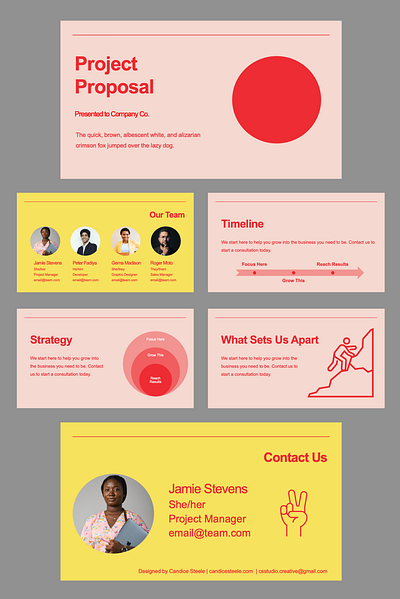 Presentation Deck Design branding deck deck design graphic design powerpoint presentation template design