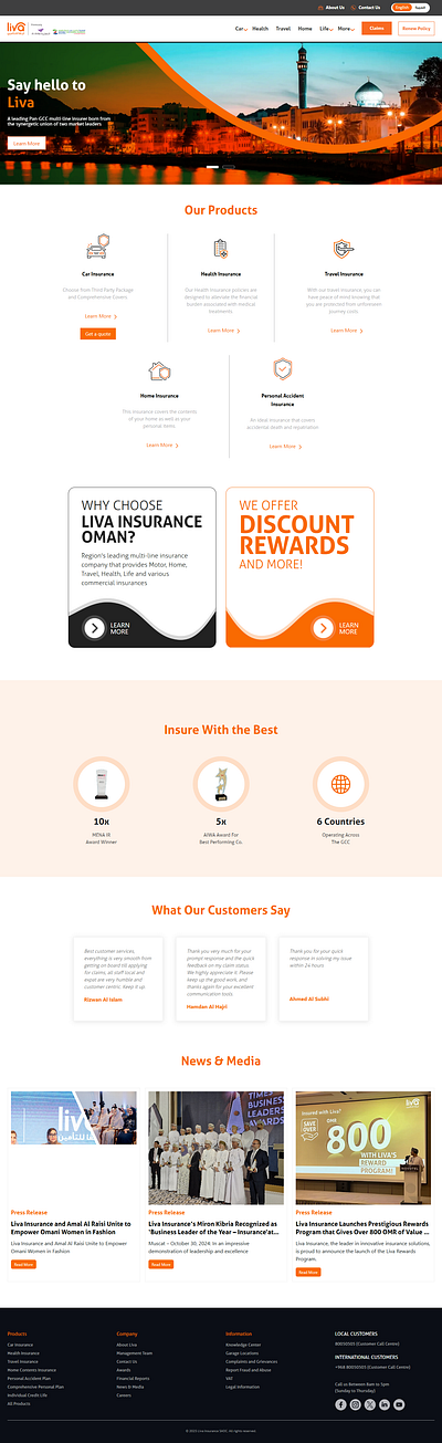 LIVA Oman branding graphic design logo ui