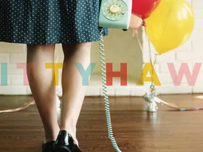 Kittyhawk color kittyhawk packaging record typography vinyl