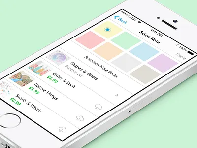 IAP Screen design iap in app purchase interface ios premium ui