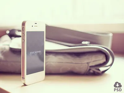 Free Iphone mockup - shot 2 design device download freebie hires iphone mock up mockup psd