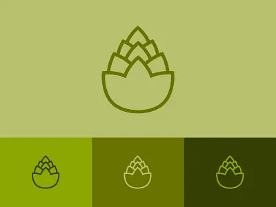 Flat Hop Color beer beer brewing flat flat hop fresh green hop hoppy synergy brewing systems vector