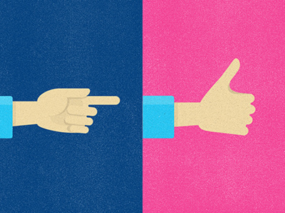 Hand Gestures hands illustration point pointing texture thumbs up