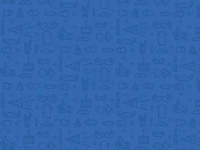 background pattern background birthday brand cake candle celebration mustache pattern