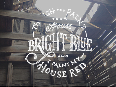 Joshua James- Doctor, Oh Doctor grunge handlettering lettering lyrics typography