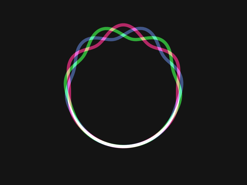 Circle wave II gif processing