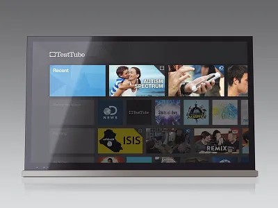 "TestTube" Amazon FireTV app (v2) amazon android app content tiles firetv fullscreen leanback tiles tv tv app