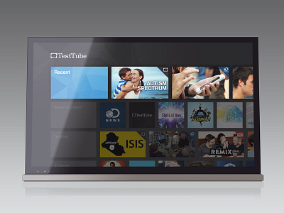 "TestTube" Amazon FireTV app (v2) amazon android app content tiles firetv fullscreen leanback tiles tv tv app