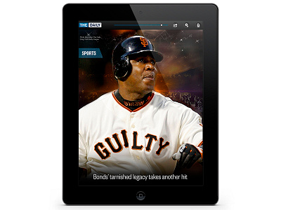 Guilty app baseball ipad sports tablet