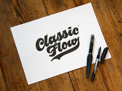 Classic Flow calligraphy calligraphy and lettering artist calligraphy artist calligraphy logo et lettering evgeny tkhorzhevsky font hand lettering logo lettering artist lettering logo logo type