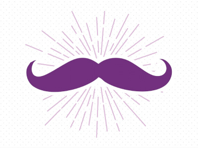 Super Moustache flat moustache illustration moustache