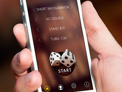 Backgammon backgammon dice game home screen ios iphone