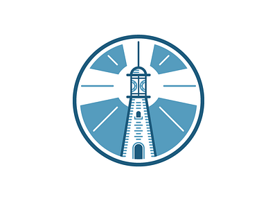 Lighthouse bookstore chistian christ cross lighthouse logo