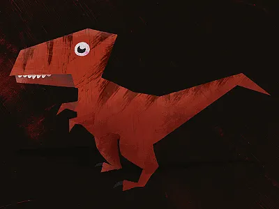 Baby Velociraptor baby cute dino dinosaur illustration jurassic park texture velociraptor