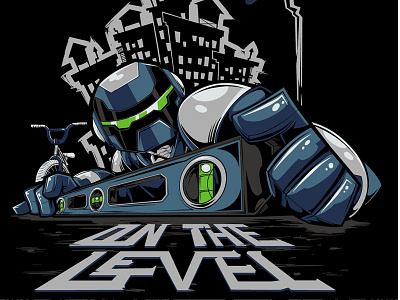 On The Level bmx city flatland level robot urban