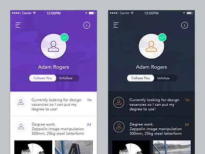Light versus Dark icons photoshop practice ui ux