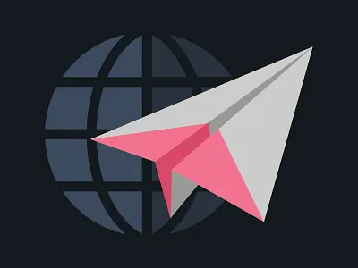 Announcing Our New Monthly Newsletter blog illustration newsletter paper plane