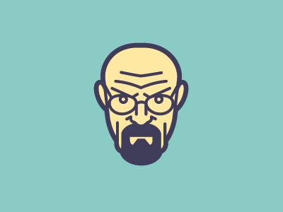 Breaking bad breaking bad illustration line thick walter white