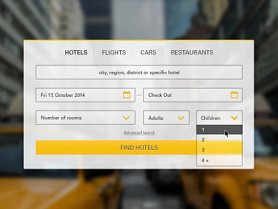 UI Hotels hotels search ui