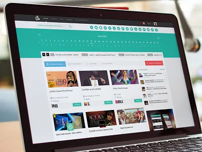 Ev.ma version 2.0 avatar calendar categories event flat slider thumbnail timeline web website