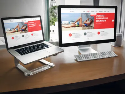 Working: Sport Theme clean template coralixthemes extreme fitness gym psd premium