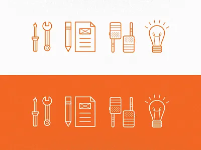 Architecture Icon Set design icons line