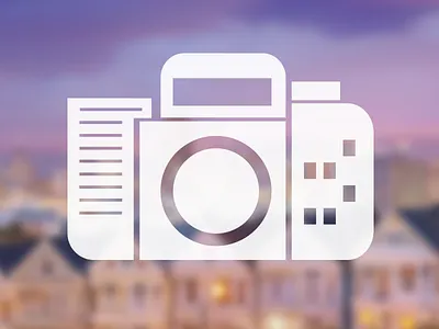 Citylens branding city logo photography