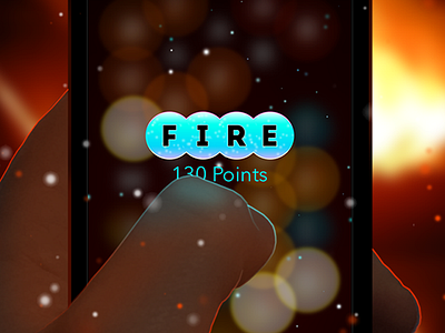 Fire Words Poster 2 boilerplate fire game hand ice iphone video game