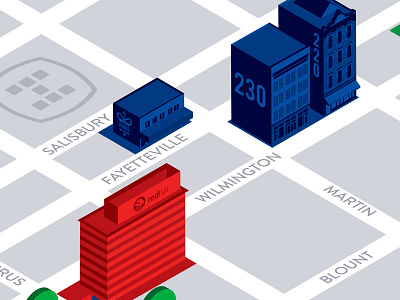 Isometric Map hopscotch isometric map north carolina raleigh