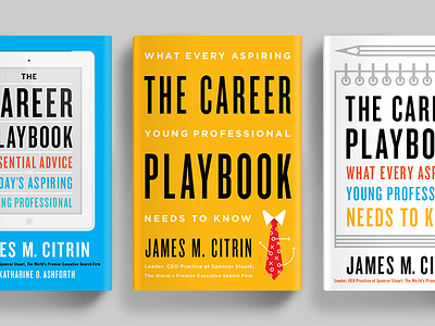 Playbook book career cover tie